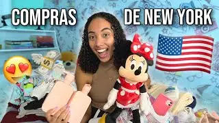 TUDO QUE EU COMPREI NA VIAGEM DOS ESTADOS UNIDOS! NÃO COUBE TUDO NA MALA