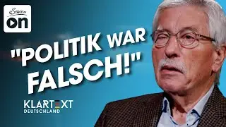 „Ich war nicht negativ genug“ – Thilo Sarrazin zieht Bilanz | Deutschland schafft sich ab | KLARTEXT