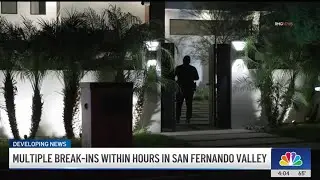 More home burglaries in San Fernando Valley rattle neighbors