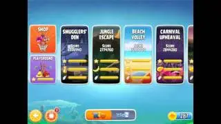 Angry Birds Rio Levels Power Ups And Mighty Eagle!