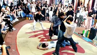 [STREET ARTIST] ONE OF. WITH AUDIENCE. INTERACTIVE HONGDAE BUSKING. 240820.