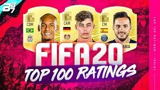FIFA 20 | TOP 100 BEST PLAYERS RATING PREDICTION! | 100-81