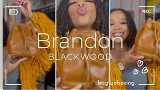 Brandon Blackwood Bag Unboxing and Review | Corey Bucket Bag