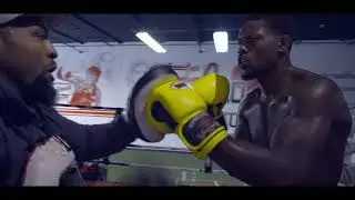 UFC fighter Kevin Holland workout