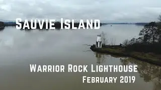Warrior Rock Lighthouse - Sauvie Island, Oregon - (February 2019)