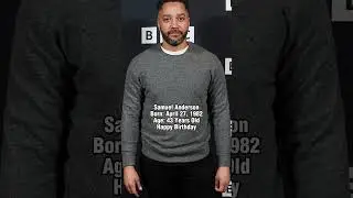 Samuel Anderson Turns 43 | The TV Actor Who Brings Depth to Every Role #youtubeshorts #ytshorts