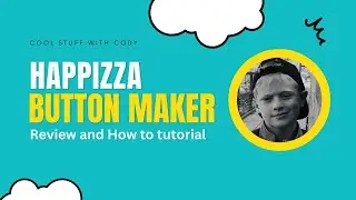 Happizza Button Maker Review and How to Tutorial