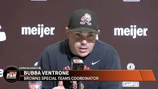 Browns special teams coordinator Bubba Ventrone believes future is bright for the roster