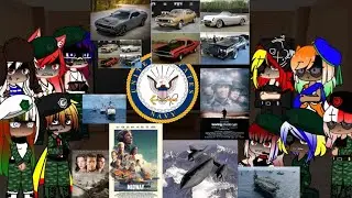 countryhumans react to America part 10 [people request, us navy, war movies]