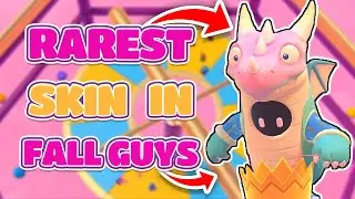 1/1 RAREST SKIN IN FALL GUYS FIRST WIN!!!