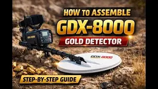 How to Assemble the GDX-8000 Gold Detector | Step-by-Step Setup Guide