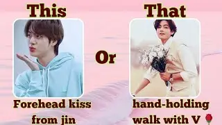 This or That: Romantic BTS Edition 💜✨ #thisorthat#thisorthatgame 