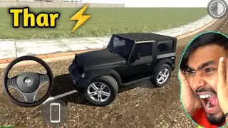 Thar ⚡ Off roading 😎 Thug ☠️ Real GTA || #trending #gaming #video #feed #viral #games 