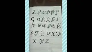 Different #Styles #Alphabets