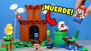 la FORTALEZA ACORAZADA de LEGO SUPER MARIO 😮 Set ULTRA ÉPICO