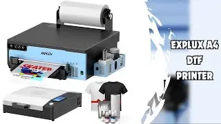 🔥 EXPLUX A4 DTF Printer DEALS | XP600 High-Speed T-Shirt Printing | New Year 2026 🎆
