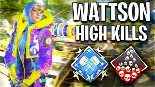 GETTING HIGH KILL GAMES AS WATTSON IN SEASON 12 | Apex Legends Season 12