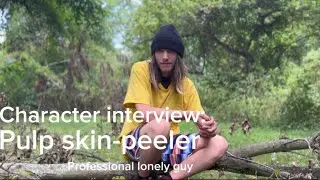 Character interview: pulp peel-puller / professional lonely guy