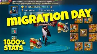 Lords Mobile - Migration Day! New kingdom, new victims :)