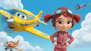 Plane Koko and Fear of Heights | sleeping stories for kids 🚀🌌🧑&zwj;🚀