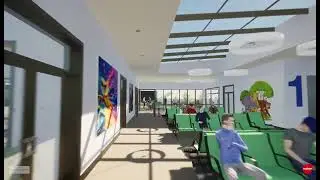 Bilston Health & Wellbeing Facility, Wolverhampton - Animation Outline Planning Application