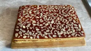 How to make corn flour jam cake (Eid)