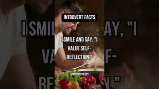 When someone calls me 'introspective'... #shorts #introvertfacts #introvertdiaries #subscribe