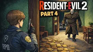 YOU CAN&rsquo;T ESCAPE HIM !!!!!  (Resident Evil 2)(Part 4)