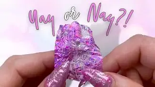 SIMPLE Distressed Foil Nail Art with NO Nail Glue | 1-Minute Maniology