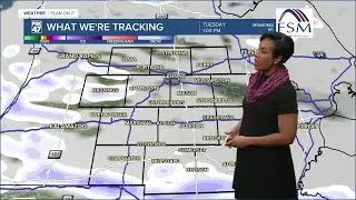 Bitter Cold and Snow Expected Monday Night into Tuesday