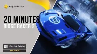20 Minutes of Ridge Racer 2 | Playstation Plus Premium December Free Games