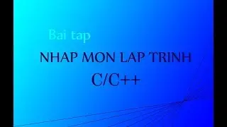 Nhập xuất mảng 1 chiều