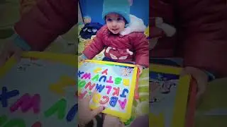 Our little Aaneer learning ABC 🍎 | Childhood memories
