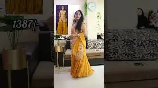 Meesho wedding haldi outfit #meesho #short #shorts #ytshorts #weeding #shortsvideo #haul