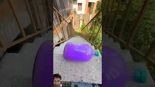 amazing bottle broking 💥🤯🔥 #satisfying #crushing #experiment #crushingsoftthings