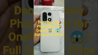 OnePlus 15 First Look! 🔥 Unbelievable Design & Camera! 📸😍 Sabse alag design? | OnePlus 15 Hands-on