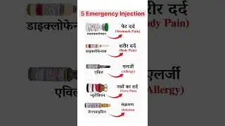 🚨Top Emergency Injection 💉 #injection #medical #shortsfeed #youtubeshorts #viral #drugs #medicine