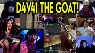 Valorant Streamers Reacts To PRX D4v41 Insane 3k Against GENG
