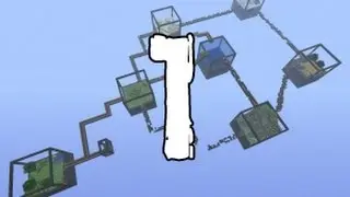 Прохождение Minecraft Cube Survival Часть 1 (На старт,внимание,взрыв)