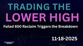 Trading the Lower High (11-18-2025) | ES Futures Market Profile
