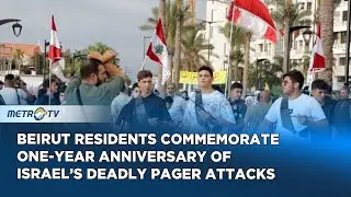 One Year After Lebanon&rsquo;s Pager Tragedy Beirut Residents Rise Together