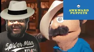 Неловкие куклы: Диего идёт за покупками! (РЕАКЦИЯ) #awkwardpuppets #rudymancuso #reaction #puppet