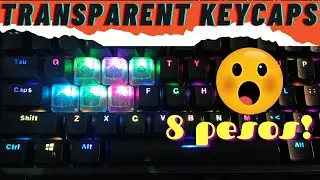 MINUTE TECH | Cheap ABS Transparent Keycaps | Thrifty Tech & Vlogs