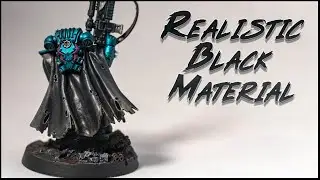 How to paint REALISTIC black material