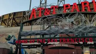 AT&T Park San Francisco Giants Baseball Stadium Game - 2017