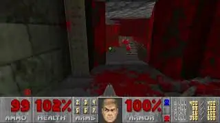 DOOM Szigil 2019 E5M9 Iblis birodalma Titkos p&aacute;lya UV 100%