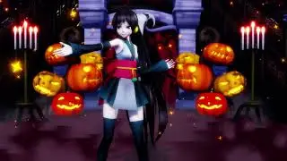 【MMD x OpenUtau Cover】Happy Halloween (Junky)【Nagone Mako】