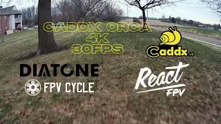 Caddx Orca // 4k 30fps // Diatone Taycan // Fpv Cycle 2203_3450kv