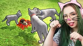 KOCIĄTKO UCZY SIĘ POLOWAĆ! 🐱 - Cat Simulator #04