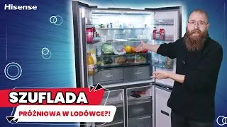 Szuflada PR&Oacute;ŻNIOWA w lod&oacute;wce do obudowy? Poznaj Hisense RQ768N4GBE
